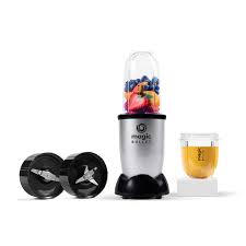 Free delivery and returns on ebay plus items for plus members. Magic Bullet 400 Watts 6 Piece Set Multi Function High Speed Blender Mixer System With Nutrient Extractor Smoothie Maker Silver 2 Years Warranty Buy Online At Best Price In Uae Amazon Ae