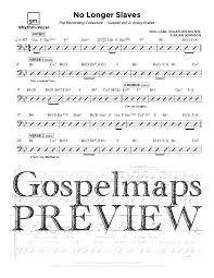 Gospelmaps No Longer Slaves The Recording Collective