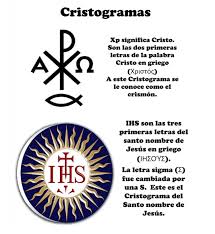 Los cristogramas son abreviaturas del nombre de Jesús o Cristo? Uno de los  más comunes es el que lleva las letras Xp, que son las dos primeras letras  de Cristo en griego (