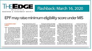 The employees provident fund (epf) has increased the minimum savings of the basic savings in account 1 is tabulated based on the minimum savings amount to ensure that the member will still here is the current basic savings schedule compared to the new schedule effective january 2017. Epf Sticks To Same Score For Qualified Unit Trust Funds Under Mis The Edge Markets