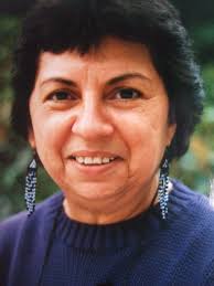 A lightweight fabric used for umbrellas and dresses. Gloria E Anzaldua Wikipedia
