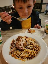 Tonights dinner is fideo and papas