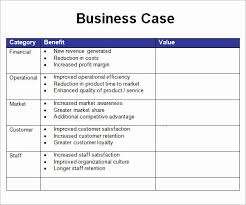Business Case Template Word Unique Sample Business Case 6 Documents In Pdf Word In 2020 Business Case Template Business Case Words