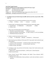 Maybe you would like to learn more about one of these? Pertanyaan Tentang Prinsip Dan Praktik Ekonomi Islam