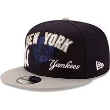 Men S New Era Navy New York Yankees Team Mix 9fifty Adjustable Hat Adjustable Hat New Era Yankees Team