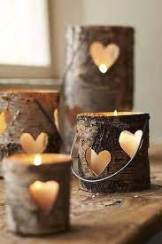 Cabin Styled Candles Crafts Creative Crafts Rustic Fall Wedding