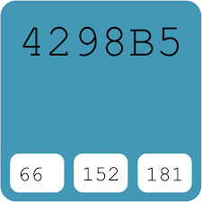 Image result for Bleu Boulanger Pantone 7459c 2014 Peugeot