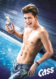 Where did ji chang wook do his photoshoot? Ji Chang Wook Korean Beer Brand Cass Photoshoot K Pop Celebrities