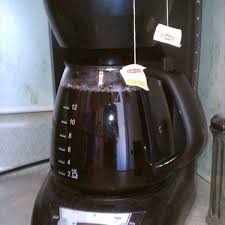 Make sure you cut off the tags and then add lots of ice into the tea. How To Brew Fresh Iced Tea At Home With A Drip Coffee Pot Delishably