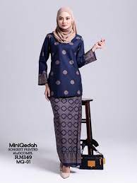 Kain songket didesain sedemikian rupa agar. Baju Kurung Kedah Mini Qedah Mq 1 8 Shopee Malaysia