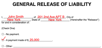 It is a personal reference and provides information about the person's character and what you know about the person. Free Release Of Liability Hold Harmless Agreement Template Word Pdf Eforms