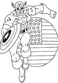 There are tons of great resources for free printable color pages online. Free Easy To Print Captain America Coloring Pages Tulamama
