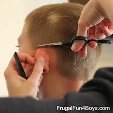 Boys haircuts for valentines day. How To Do A Boy S Haircut With Clippers Frugal Fun For Boys And Girls