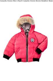 Canada Goose Size Chart Canada Goose Reese Bomber Sunset Pink Baby S Canada Goose Coats Canada Goose Outlet Online Best Selling Clearance