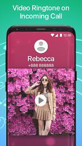 Set video as ringtone for incoming calls and make your . Video Ringtone For Android Apk Download