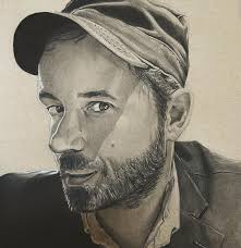 After we met at Tuesday night's Detroit premiere of THE END OF THE WORLD AS  WE KNOW IT, incredible artist @werths_art decided to draw me. I am floored  by his skill and