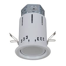 And now you are ready to insert your trim. Shop Utilitech Pro White 4 In Integrated Led Remodel Recessed Ceiling Lighting Kit At Lowes Kitchen Recessed Lighting Recessed Lighting Recessed Lighting Kits