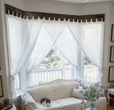 I needed a simple farmhouse window treatment for my bathroom. 17 Amazing And Unique Curtain Ideas For Large Windows Window Treatments Living Room Farm House Living Room Farmhouse Living Room Curtains