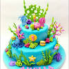 Here i have shown you a few different ways to make some gumpaste coral, seaweed and fish. 1