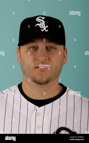 This is a 2008 file photo of Mark Buehrle of the Chicago White Sox baseball  team. This image reflects the White Sox active roster as of Monday, Feb.  25, 2008 when this