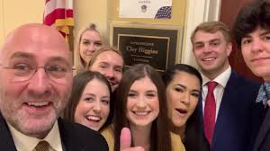Rep. Higgins Bumping into My Interns