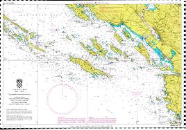 croatia sailing map