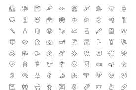 300 Medical Line Icons Line Icon Portfolio Website Template Png Icons