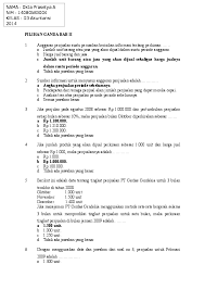 Pertanyaan diskusi tentang anggaran penjualan. Pdf Pilihan Ganda Bab Ii Dewi Purwasih Academia Edu