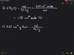 Molecules are converted to moles and vice versa using the avagadro's number. Solved Calculate The Number Of Molecules Present