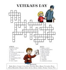 Themed crossword puzzles with a human touch. Veterans Day Crossword Puzzles Free Printables Worksheets Word Searches