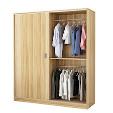 Lemari gantung pakaian minimalis menyediakan tempat penyimpanan serba ada dalam sebuah lemari pakaian terbuat dari kayu jati berkualitas. Lemari Pakaian Furnitur Kamar Tidur Pintu Geser Hitam Pintu Lemari Pakaian 4 Almari 3 Tunggal Dengan Cermin 2 Lemari Desain Almirah Buy Lemari