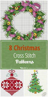 8 Christmas Cross Stitch Patterns Tip Junkie