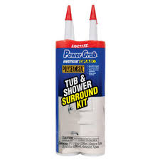 Reviewed in the united states on may 29, 2012. Loctite Power Grab Express Tub Shower Surround Adhesive Sealant Kit 4 Pk At Menards