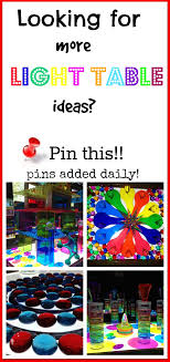 Light Tables Light Boxes Light Panels Light Play Light Table Light Box Activities Cube Light