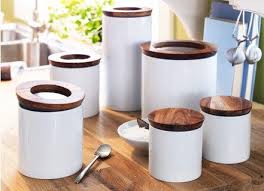 Giada S Hering Berlin Canisters Yes Please Kitchen Jars Storage Giada At Home Ikea Jars