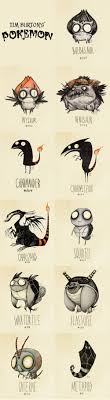 Tim Burton S Pokemon Avec Images Mouton Dessin Illustration Graphisme