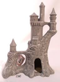 Cichlid Stones Romanian Castle Ceramic Aquarium Ornament Decoration Aquarium Ornaments Ornament Decor Romanian Castles
