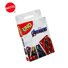 Endgame final battle (76192) lets kids recreate the ultimate marvel movie action scene, with awesome super heroes, cool features and amazing accessories. Mattel Marvel Avengers Uno Card Games Family Funny Entertainment Board Game Poker Cards Box For Party Kids Birthday Gift Gdj80 Card Games Aliexpress