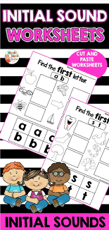 Grab These Initial Sound Worksheets To Engage Students And Focus Of Finding The First Letter In 2020 Initial Sounds Worksheets Initial Sounds Initials