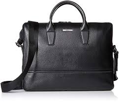 Affiliate Hugo Hugo Boss Men S Element Leather Workbag Black Work Bags Hugo Hugo Boss Messenger Bag Men