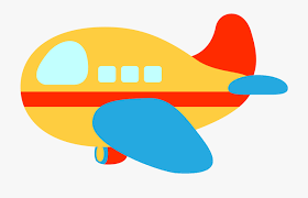 Cute Airplane Clipart Png Clip Art Red Airplane Cartoon Silhouette