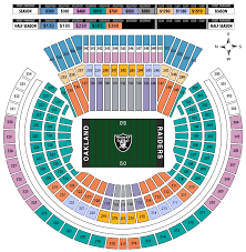 Raiders Stadium Seating Chart Raiders Stadium