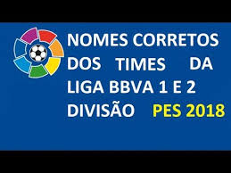 Fifa 16 time da liga espanhola. Pes 2018 Nomes Corretos Dos Times Da Liga Espanhola Youtube