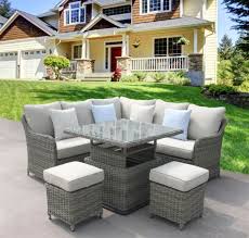 Curbside pickup · savings spotlights · everyday low prices China Corner Sofa Set With Adjustable Height Table China Casual Dining Set Patio Sofa