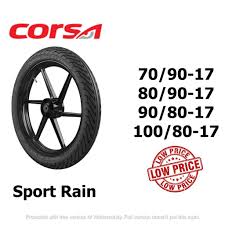 Sport = fun street driving (90:10 rear/front awd baseline). Ready Stock King Of Rain Corsa Sport Rain Tubeless 70 90 17 80 90 17 90 80 17 100 80 17 Tayar Raja Hujan Sportrain Shopee Malaysia