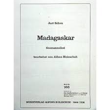 Es wird dem komponisten und texter just scheu zugeschrieben; Wir Lagen Vor Madagaskar Notenbuch De