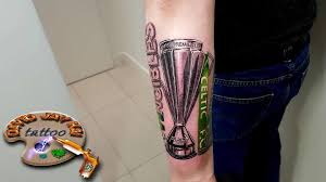 Celtic tattoos pattern is found in the 'the book of kells' which is a pictorial display of celtic tradition and heritage. David Jay Kai Repost Of Celtic Treble Tattoo I Did Last Facebook