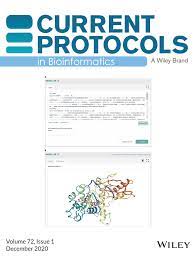 Current Protocols In Bioinformatics Wiley Online Library