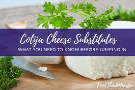 Using Cotija Cheese Substitutes For A Great Mexican Meal Food Shark Marfa