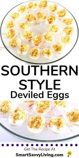 Southern Style Deviled Eggs Recipe A Super Easy Take On The Traditional Southern Deviled Eggs Devilled Eggs Recipe Best Deviled Eggs Recipe Deviled Eggs Easy